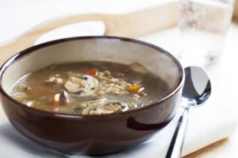 מרק פטריות דל שומן